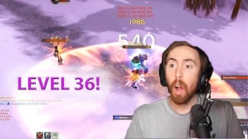 Asmongold Reacts to "Level 36 KILLING Level 60s!? [INSANE COMBO]"