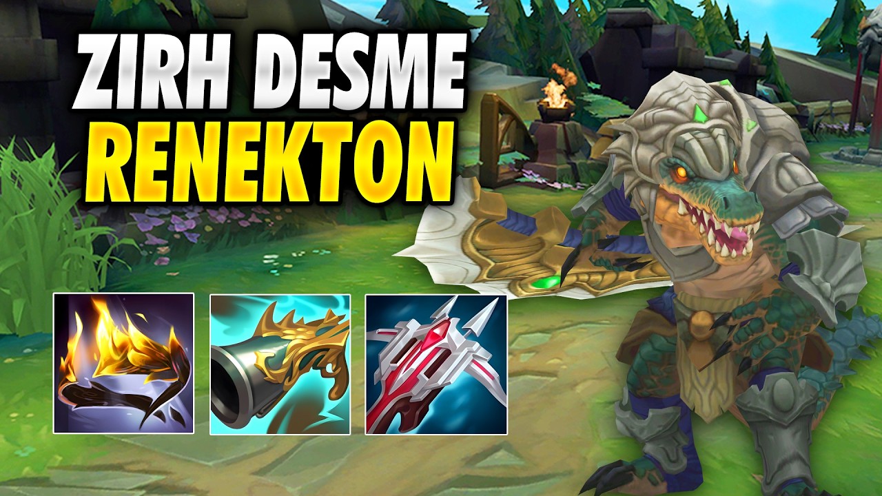 Küfürbaz Rakibi Oyundan Silen RENEKTON ( ZIRH DEŞME )