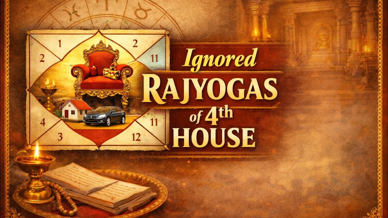 Untold Rajyoga of 4th house | Easy Wealth Secrets