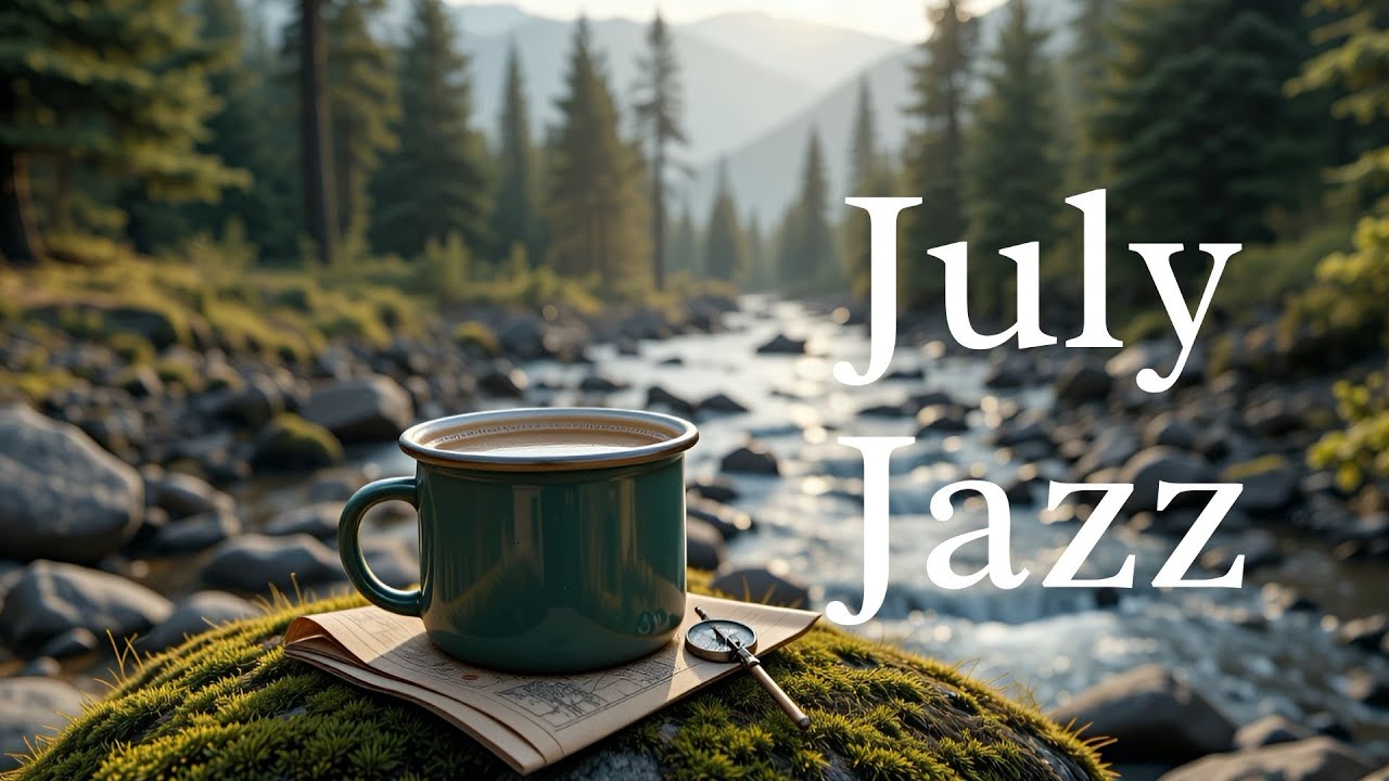 July Jazz Music ☕ Positive Bossa Nova Instrumental for Holiday,Studying