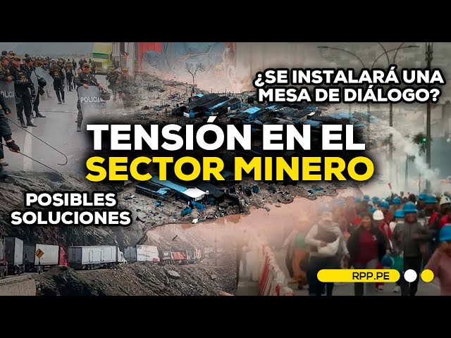 🚨⛏️ MINEROS artesanales EN TREGUA para MESA DE DIÁLOGO con la PCM #ENFOQUERPP | ENTREVISTA
