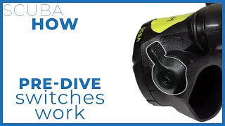 How Pre-Dive Switches Work | #scuba #regulator | @ScubaDiverMagazine