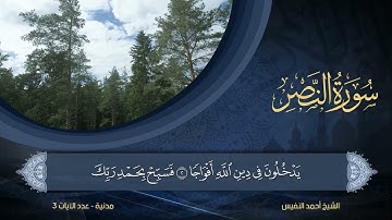 110 | سورة النصر | الشيخ أحمد النفيس