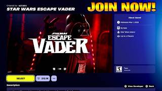 How to Join the Star Wars Escape Vader Playlist Early in Fortnite!