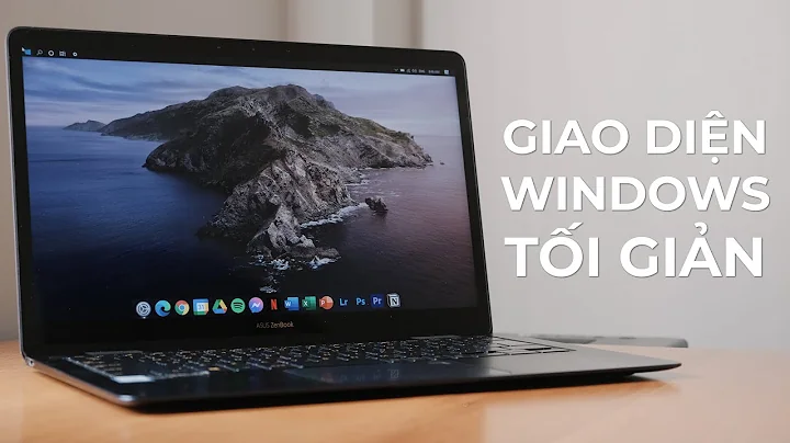 Thiết kế giao diện Windows tối giản theo phong cách macOS | Minimalist Desktop Setup | KIRA