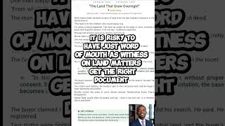 This one happen to Mama Igbo #history #realestate #land #landforsale #viral