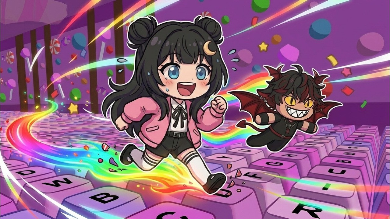 【視聴者参加型☆】キーボードをふむたびに爆速スピードになるゲームをみんなであそぶ！【ロブロックス】