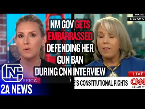 NM Gov Gets Embarrassed Defending Her Unconstitutional Gun Ban During CNN Interview