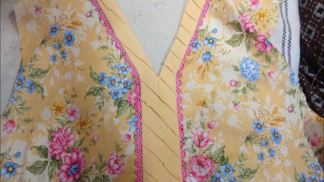 Beautiful neck design cutting and stitching #fashion #eid #special 