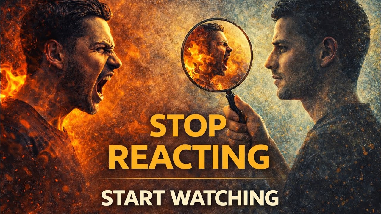 Why Do You React So Fast? (Stop Reacting, Start Watching)