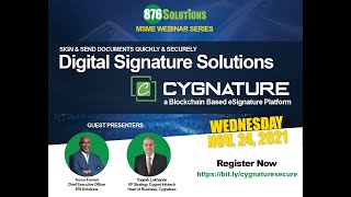 eSignature-Digital Signature Webinar   Sign and Send Documents Securely