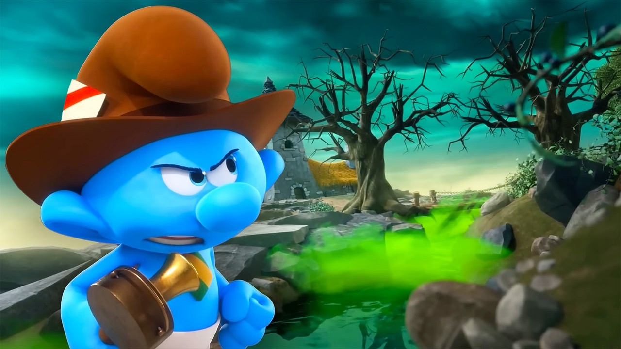 Gargamel à la Une • Les Schtroumpfs 3D • Dessins animés pour enfants