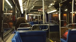 New York City Transit Bus Hd New Flyer D60Hf Galaxy 5576 On M103 42Nd Street - Chatham Square