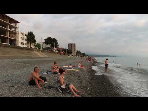 19 06 2019 морское НАСЛАЖДЕНИЕ на закате Кобулети ქობულეთი Аджария Грузия
