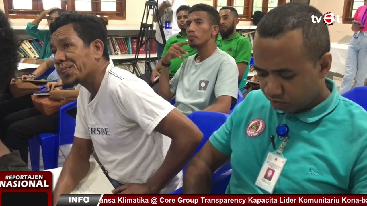 Core Group Transparency Kapacita Lider Komunitariu Kona-ba Mudansa Klimatika