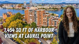 1,454 Sq Ft of Harbour Views at Laurel Point | 704-225 Belleville St