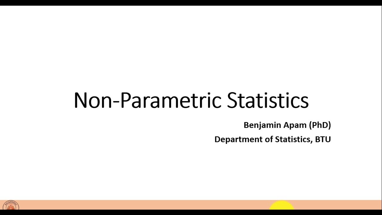 Nonparametric  tests - Sign Test