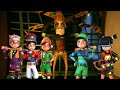 4 Braves And Scout VS Scary neighbor Secret Neighbor 