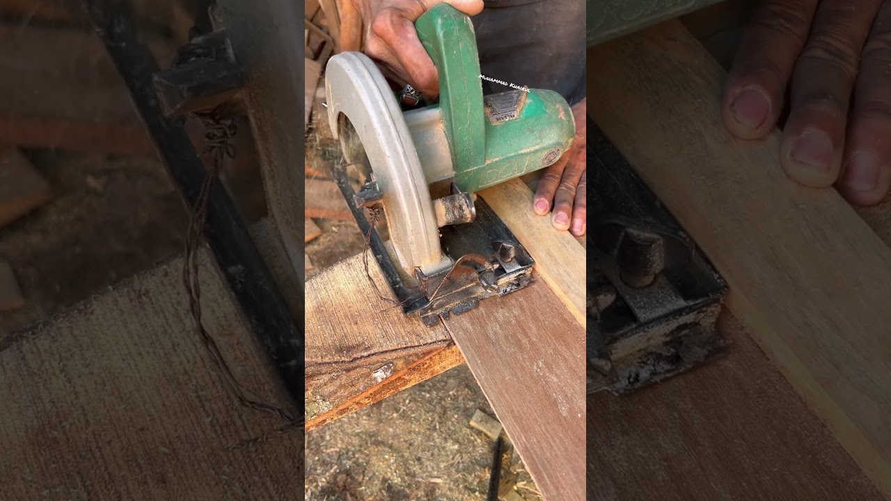 Diese Technik ist bei Zimmerleuten sehr beliebt. 