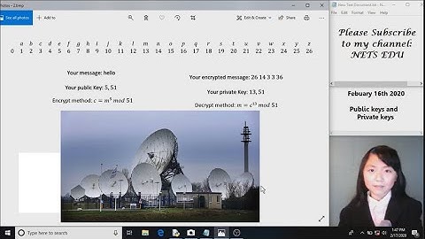 Math, Python Series 32 - Encrypt/Decrypt with Public/Private Keys 加密 解密 公共 钥匙 , 私人的  钥匙
