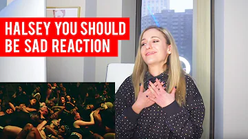 HALSEY YOU SHOULD BE SAD Music Video Reaction