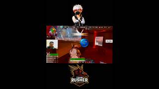 COACH YG OP REACTION 🤯☠️ || TEAM RUSHER ESPORTS  || league room #coage YG #freefiremax