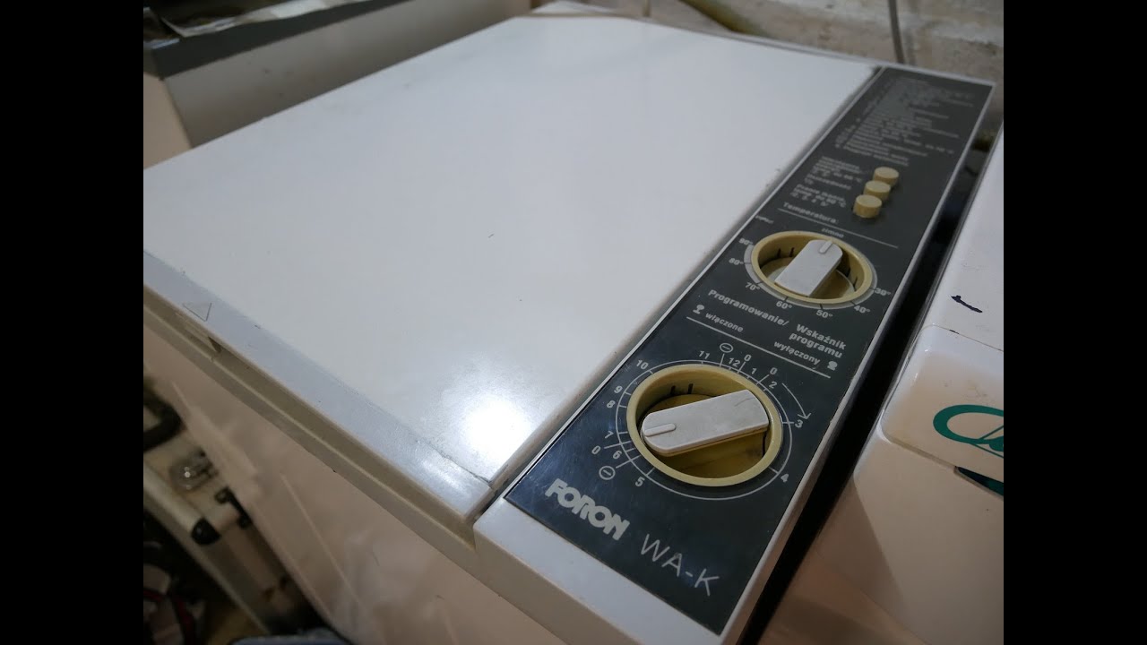 Waschmachine Foron WA-K Pflegeleicht 40 (Syntetyki 40) DDR NRD GDR