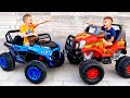 Vlad and niki play with monster truck  game for children