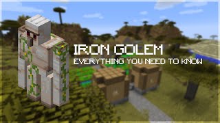 IRON GOLEM: Everything you Need to Know - MINECRAFT 1.14 Guide for Drops, Spawning, Farming & More