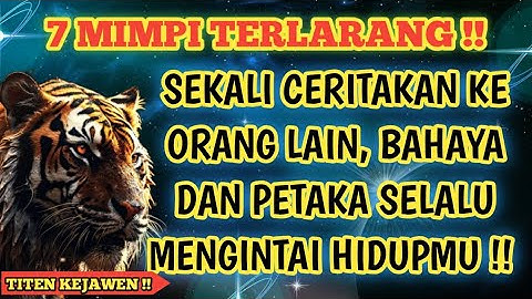 Jangan Pernah Ceritakan 7 Mimpi Ini! Bisa Jadi Petaka Besar!