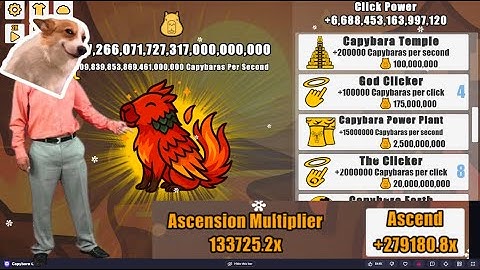 playing capybara clicker