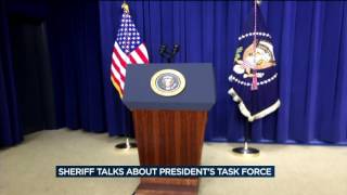 Rock County sheriff talks about lessons learned at president's task force