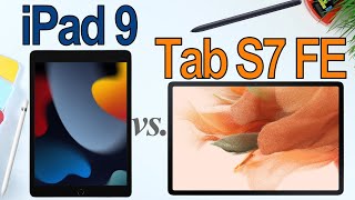 Apple iPad 9 vs Galaxy Tab S7 FE - It Just Can't Compete!