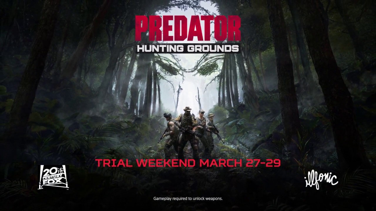 Predator Hunting Grounds Free Trial Announcement Trailer on EPIC STORE