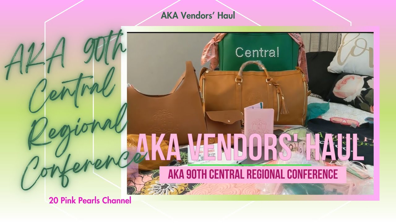 AKA 90th Central Regional Conference 💚 AKA Vendors' Haul 