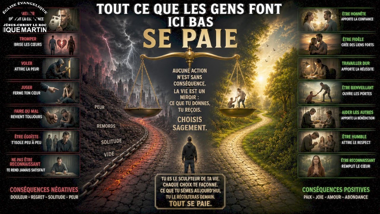 TOUT CE QUE FONT LES GENS ICI-BAS SE PAIE. N °2