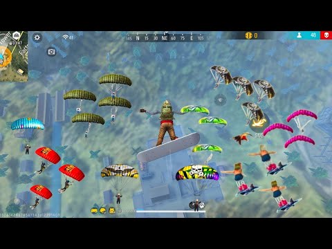 Free fire gameplay Solo Vs Squad 99% Headshot Rate ⚡ BR Ranck | FACE ...