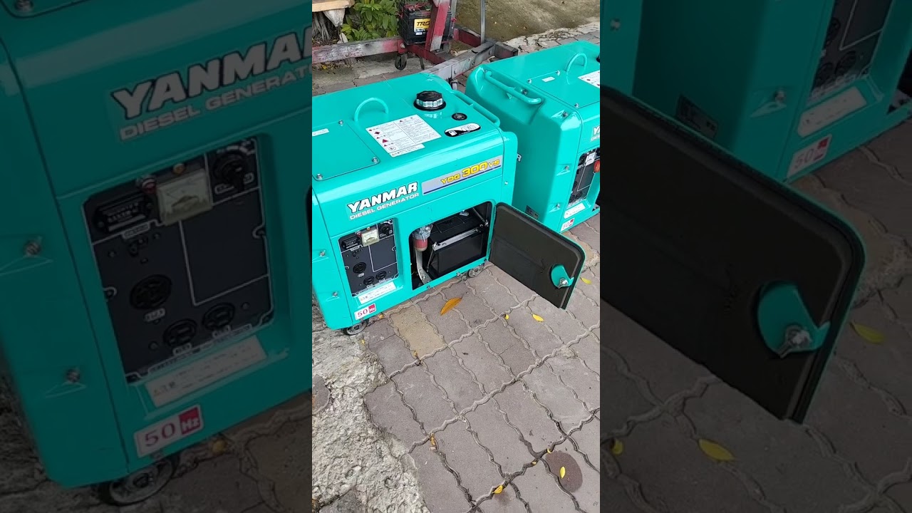 Tiếp tục về 1 cặp yanmar 300vs -3kw chạy dầu hàng lướt .A e cần LH e. 0824405678