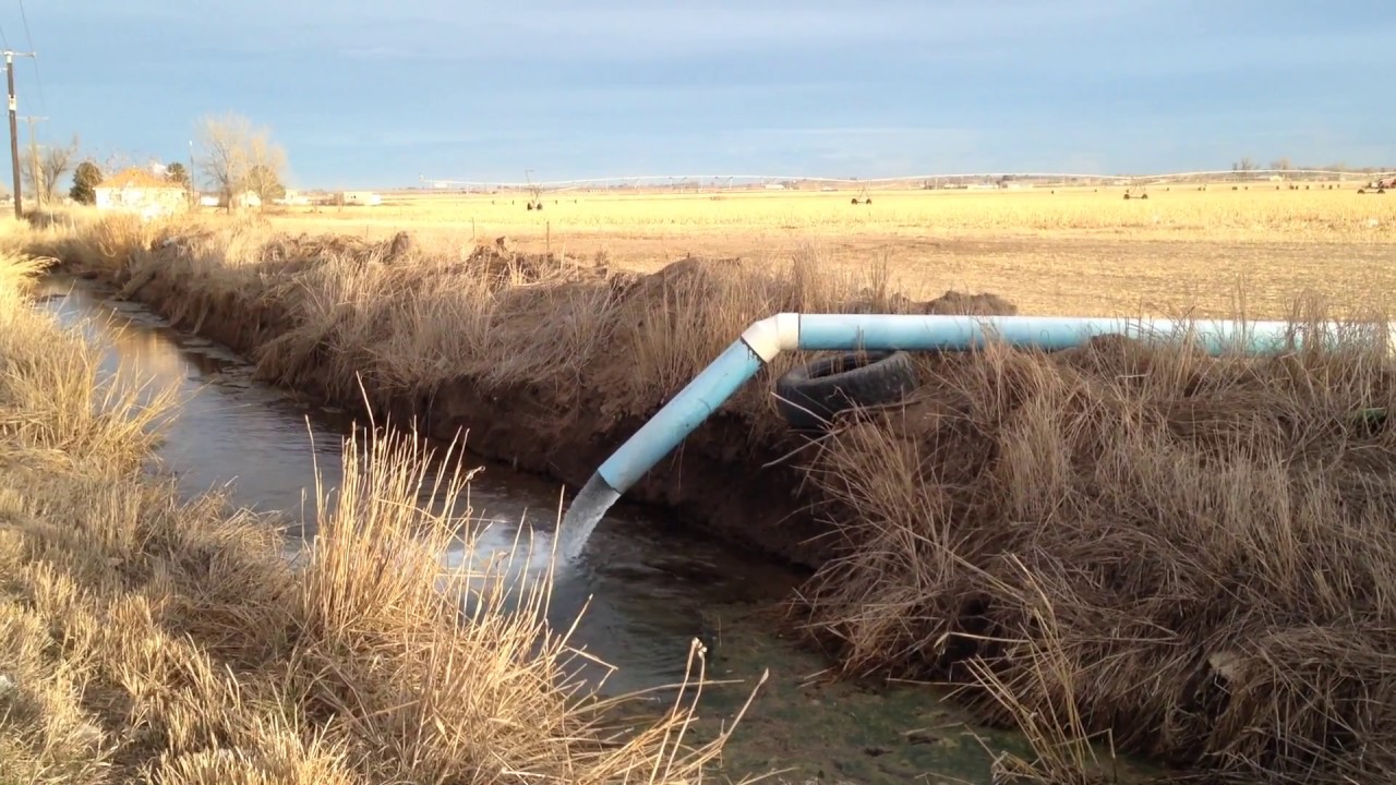 "Dewatering" in Gilcrest, Colorado YouTube