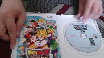 Nostalgamer Unboxes Dragonball Z Budokai Tenkaichi 2 Two On Nintendo Wii UK PAL Version