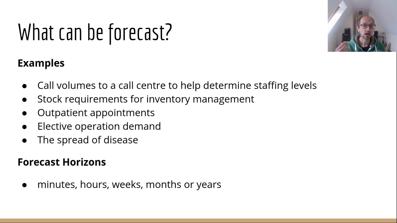 HSMA Forecasting: Introductory Lecture (part 1/4)