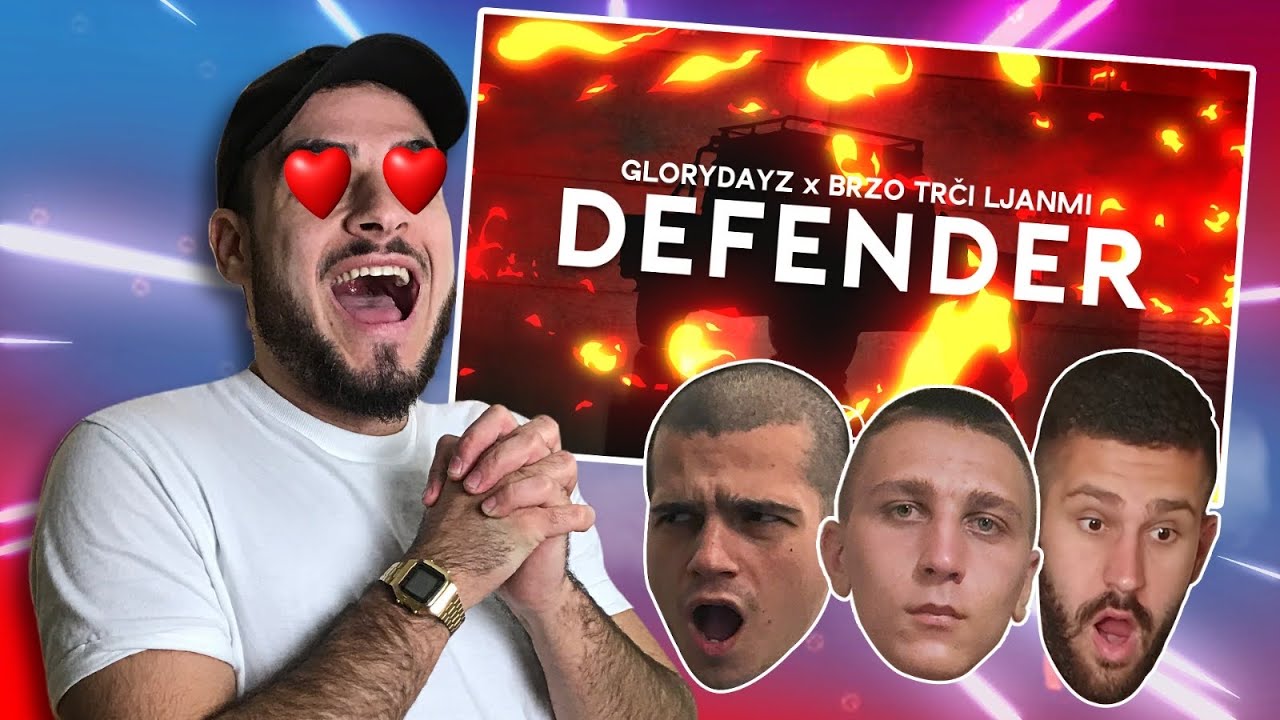 REAKCIJA NA PESMU GLORYDAYZ x BRZO TRCI LJANMI - DEFENDER