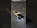 Huina truck at night