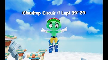Rollin Rascal: Cloudtop Circuit (1 Lap) 39"29