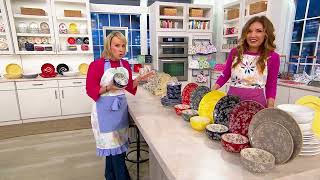 Temp-tations 12-pc Essential Dinnerware Set on QVC
