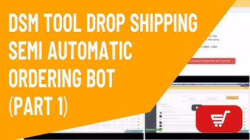 Drop Shipping Tip #5 - DSM Tool Drop Shipping Semi Automatic Ordering Bot (Part l)