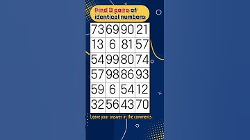 Find the duplicate numbers 346