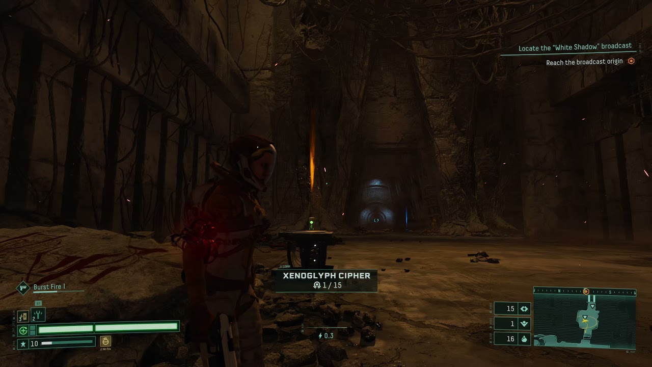 Returnal  Derelict Citadel Cipher 1 of 15 | Xenoglyph Cipher Locations