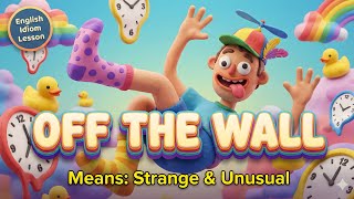 OFF THE WALL Learn This English Idiom with Stories