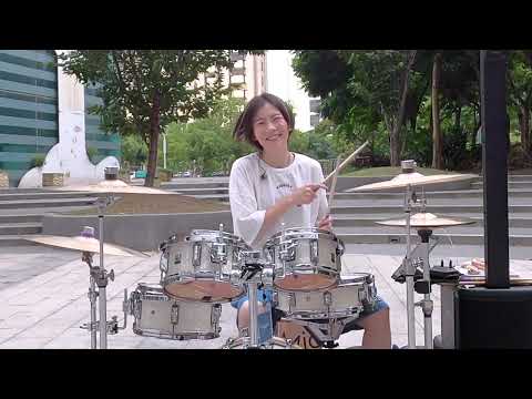 伍佰 Ft. China Blue《你是我的花朵》街演 AUG | 羅小白 S.white